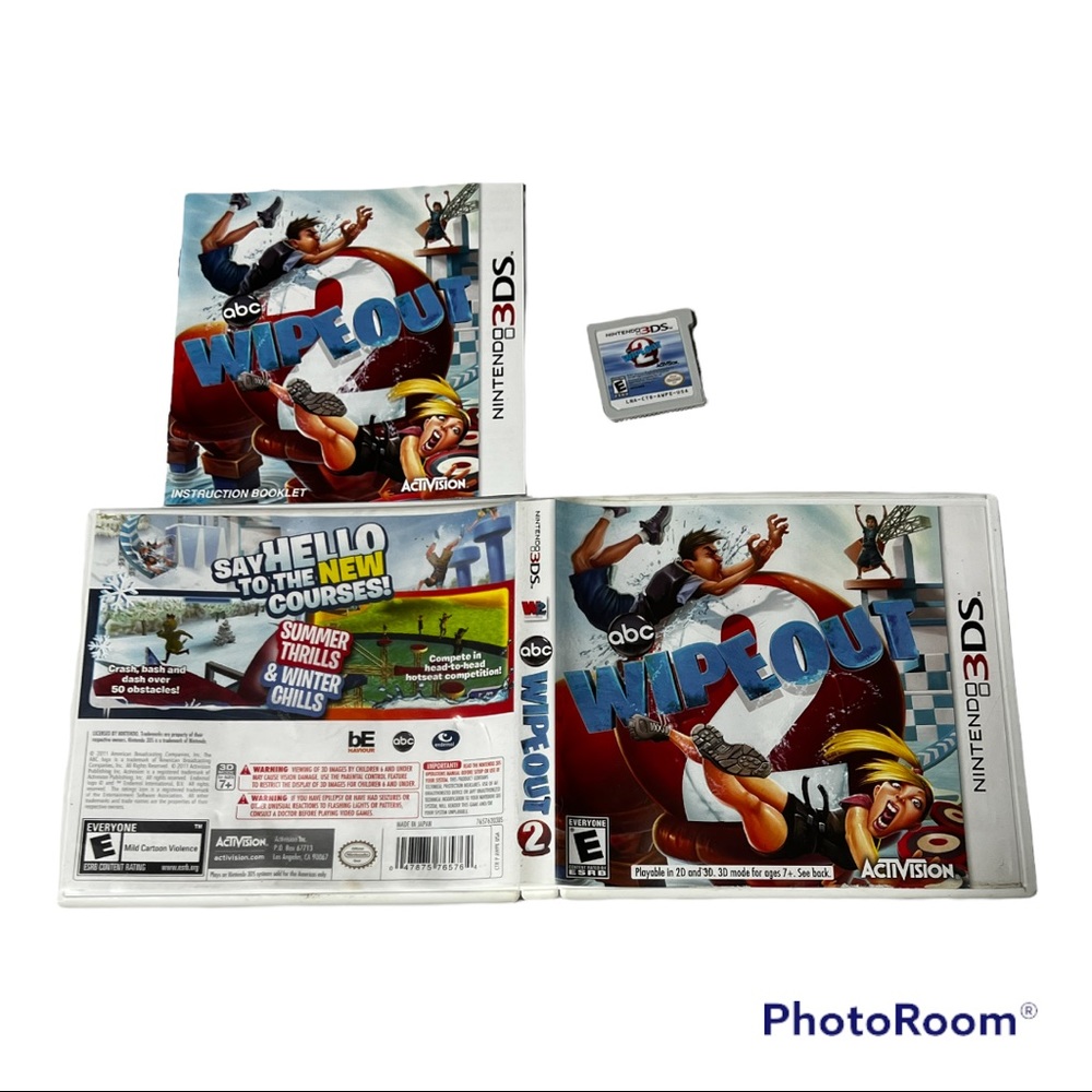 Wipeout 2 Nintendo 3DS Game CIB with Case & Manual Activision 76576203US‎
